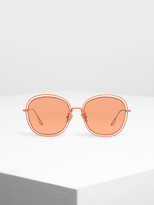 Thumbnail for your product : Charles & Keith Double Wire Frame Shades