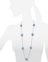 Thumbnail for your product : Murano Naoto Blue Glass Bead Long Necklace