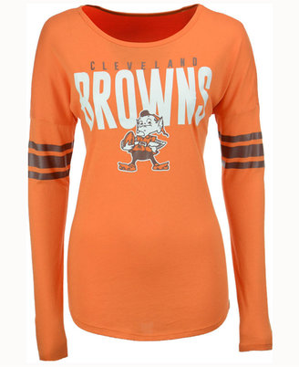 '47 Women's Cleveland Browns Courtside Long-Sleeve T-Shirt