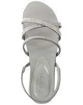Thumbnail for your product : Diane von Furstenberg Df By Daniel Morvern Silver Diamante Strap Sandal