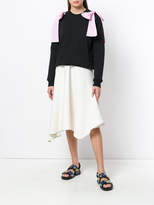 Thumbnail for your product : MSGM bow shoulder sweatshirt