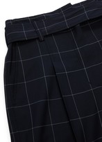 Thumbnail for your product : 3.1 Phillip Lim Windowpane check cropped pants
