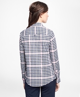Thumbnail for your product : Brooks Brothers Brushed-Cotton Plaid Shirt