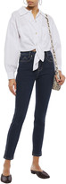 Thumbnail for your product : Current/Elliott The Stiletto Cropped High-rise Skinny Jeans