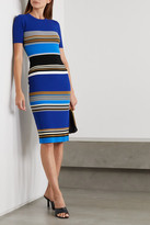 Thumbnail for your product : Diane von Furstenberg Dasha Striped Knitted Dress