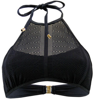 Kiwi Black Bra Swimsuit Glamour BLACK