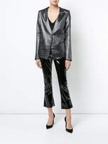 Thumbnail for your product : RtA Luella vinyl cropped trousers