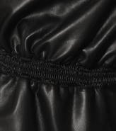 Thumbnail for your product : Philosophy di Lorenzo Serafini Faux leather minidress