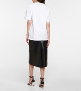 Thumbnail for your product : Alexander McQueen Logo cotton jersey T-shirt