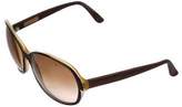 Thumbnail for your product : Derek Lam Oversized Gradient Sunglasses Black Oversized Gradient Sunglasses