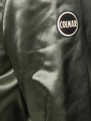 Colmar hooded high shine coat