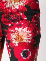 Thumbnail for your product : Just Cavalli Floral Print High-Rise Bootcut Jeans