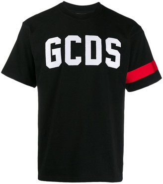 GCDS embroidered logo T-shirt