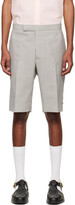 Thumbnail for your product : Thom Browne Gray Wool Shorts
