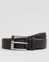 Thumbnail for your product : BOSS Smooth Leather Belt in Brown