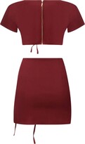 Thumbnail for your product : Maeve Women's Red Criss Cross Set Chilli