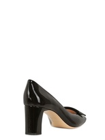 Thumbnail for your product : Giorgio Armani 70mm Patent Leather Buckle Pumps