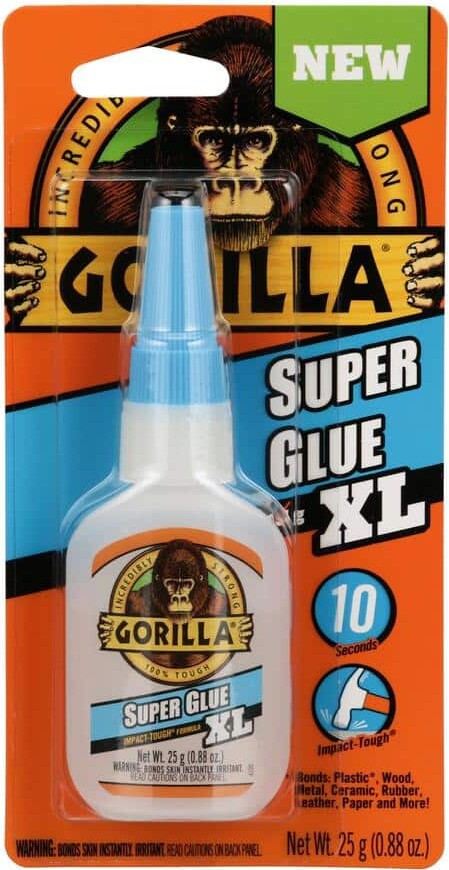 Gorilla 25g Super Glue XL Clear (6-Pack)