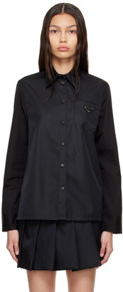 Prada Black Cotton Shirt