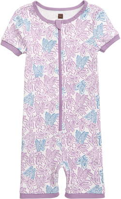 Tea Collection Fitted One-Piece Short Pajamas