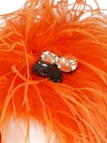 Thumbnail for your product : Alexis Ostrich Feather Headpiece