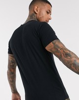 Thumbnail for your product : Religion t-shirt with side logo taping and clip in black