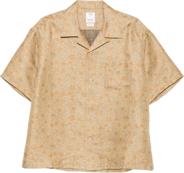 Visvim Crosby floral-jacquard shirt