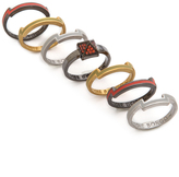 Thumbnail for your product : Eddie Borgo Stacked Color Rings