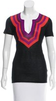 Thumbnail for your product : Gucci Cashmere Short Sleeve Top