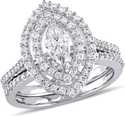 Rina Limor Fine Jewelry 14K 0.98 ct. tw. Diamond Halo Ring