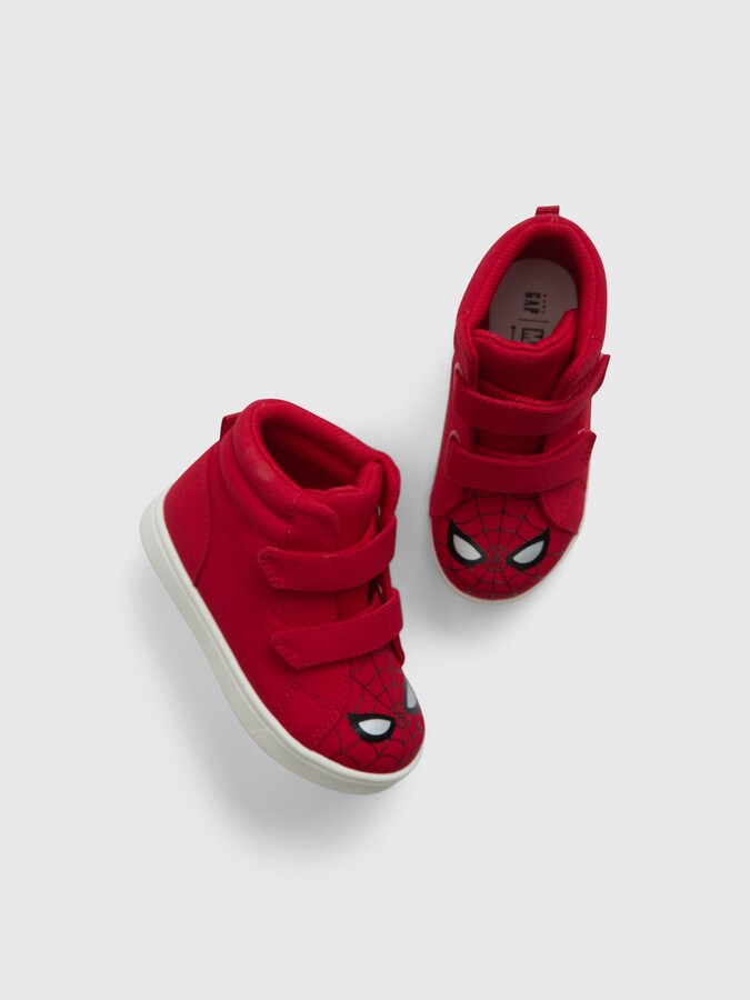 Gap babyGap | Marvel Superhero High-Top Sneakers - ShopStyle Boys' Shoes
