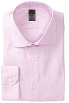 Thumbnail for your product : Ike Behar Woven Herringbone Long Sleeve Shirt