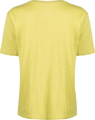 Majestic Filatures short-sleeve linen-blend T-shirt