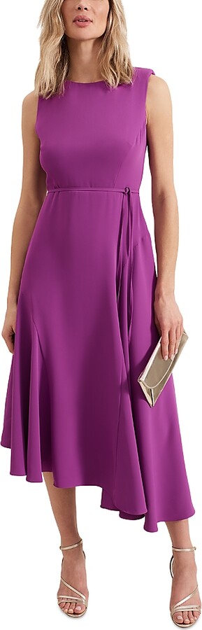 Phase Eight Maya Cowl Back Midi Dress