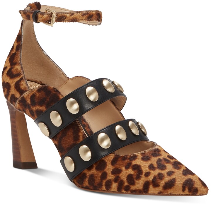 vince camuto leopard sandals