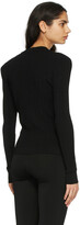 Thumbnail for your product : Balmain Black Zipped Cardigan