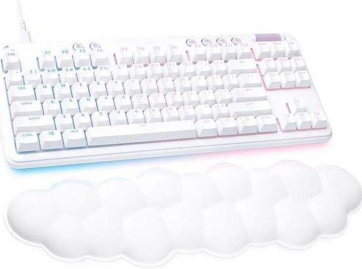 Logitech G713 Wired Mechanical RGB Gaming Keyboard White Mist 920010413