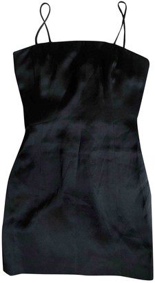 Hanae Mori Black Silk Dress for Women Vintage