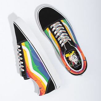 rainbow drip old skool