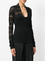 Thumbnail for your product : Romeo Gigli Pre-Owned Open Back Longsleeved Blouse