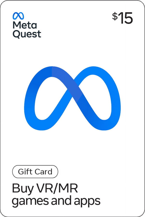 Meta Quest $15 Digital Gift Card - For Apps, Games, Experiences
