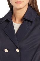 Thumbnail for your product : Tahari Petite Women's Pleat Back Hooded Trench Coat