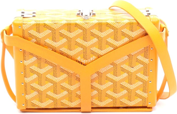 Goyard Minodière Trunk Shoulder Bag PVC Leather