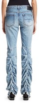 Thumbnail for your product : R 13 Shirred Boy Bootcut Jeans