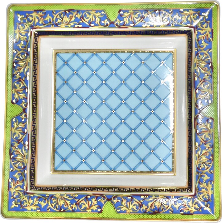 Versace Rosenthal 1990s Russian Dream Porcelain Plate