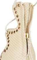Thumbnail for your product : Isabel Marant Lelie Ankle-Wrap Sandals-White
