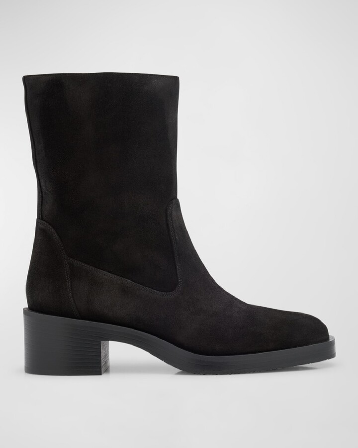 Stuart Weitzman Kaia Suede Ankle Boots