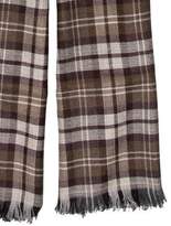 Thumbnail for your product : Tom Ford Plaid Cashmere Scarf w/ Tags