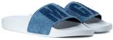 Thumbnail for your product : MSGM Slippers In Denim Washed Effect