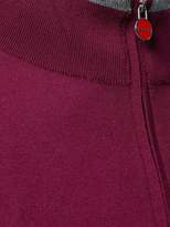 Thumbnail for your product : Kiton zipped turtleneck top